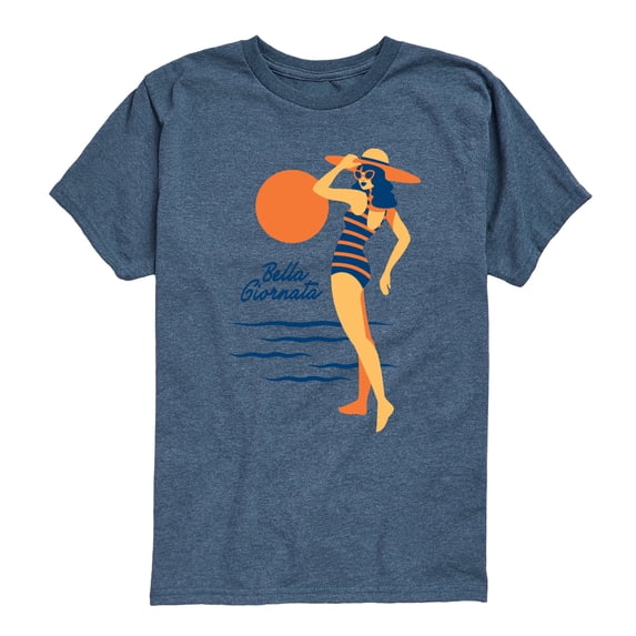 Instant Message - Bella Giornata Boys' Short Sleeve Graphic T-Shirt