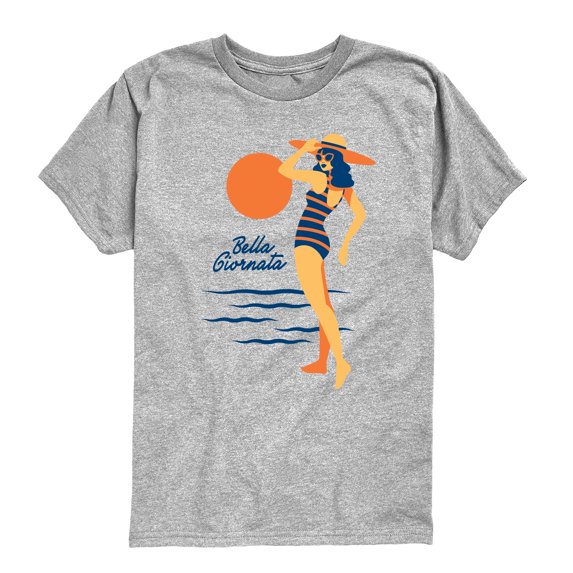 Instant Message - Bella Giornata Boys' Short Sleeve Graphic T-Shirt