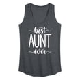 thumbnail image 1 of Instant Message - Best Aunt Ever - Women's Racerback Tank Top, 1 of 7