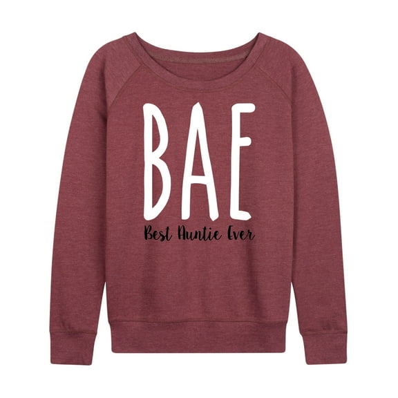 Instant Message - Best Auntie Ever - Women's Lightweight French Terry Long Sleeve Shirt