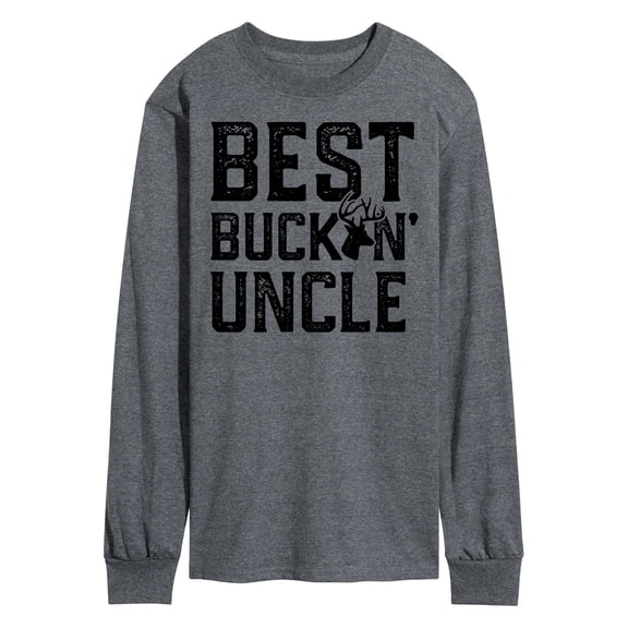 Instant Message - Best Buckin Uncle - Men's Long Sleeve T-Shirt