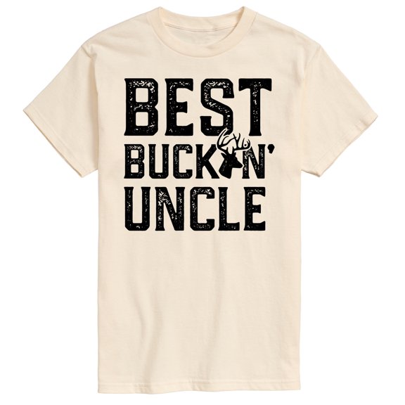Instant Message - Best Buckin Uncle - Men's Short Sleeve Graphic T-Shirt