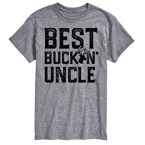 Instant Message - Best Buckin Uncle - Men's Short Sleeve Graphic T-Shirt