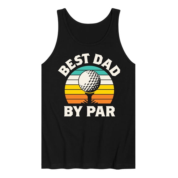 Instant Message - Best Dad By Par  - Men's Jersey Tank Top