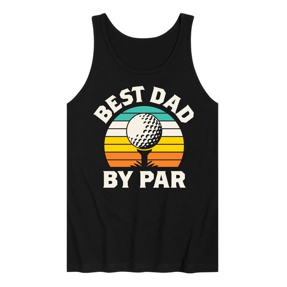 Instant Message - Best Dad By Par - Men's Jersey Tank Top