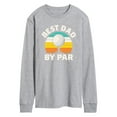 thumbnail image 1 of Instant Message - Best Dad By Par  - Men's Long Sleeve T-Shirt, 1 of 6