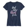 thumbnail image 1 of Instant Message - Best Effin' Aunt Ever - Women's Short Sleeve Graphic T-Shirt, 1 of 5