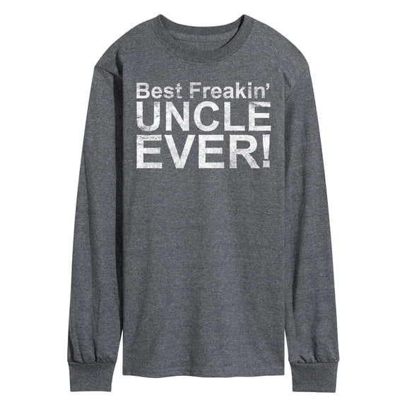 Instant Message - Best Freakin Uncle Ever - Men's Long Sleeve T-Shirt