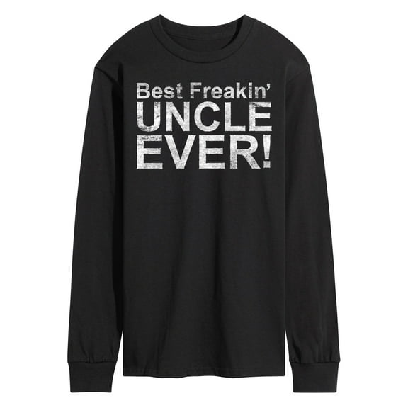Instant Message - Best Freakin Uncle Ever - Men's Long Sleeve T-Shirt