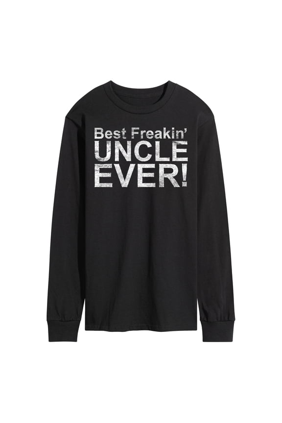 - Best Freakin Uncle Ever - Men's Long Sleeve T-Shirt