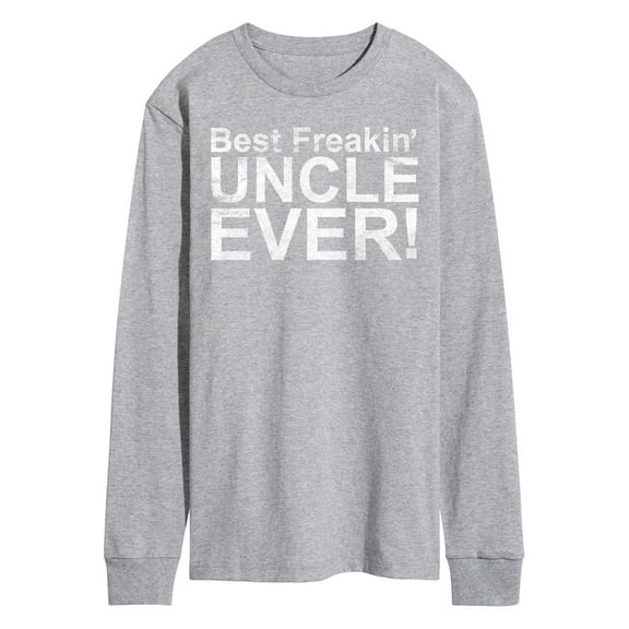 Instant Message - Best Freakin Uncle Ever - Men's Long Sleeve T-Shirt