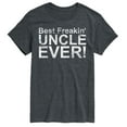 thumbnail image 1 of Instant Message - Best Freakin Uncle Ever - Men's Short Sleeve Graphic T-Shirt, 1 of 6