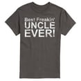 thumbnail image 1 of Instant Message - Best Freakin Uncle Ever - Men's Short Sleeve Graphic T-Shirt, 1 of 6
