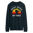 thumbnail image 1 of Instant Message - Best Papa By Par - Men's Long Sleeve T-Shirt, 1 of 6