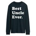 thumbnail image 1 of Instant Message - Best Uncle Ever - Men's Long Sleeve T-Shirt, 1 of 6