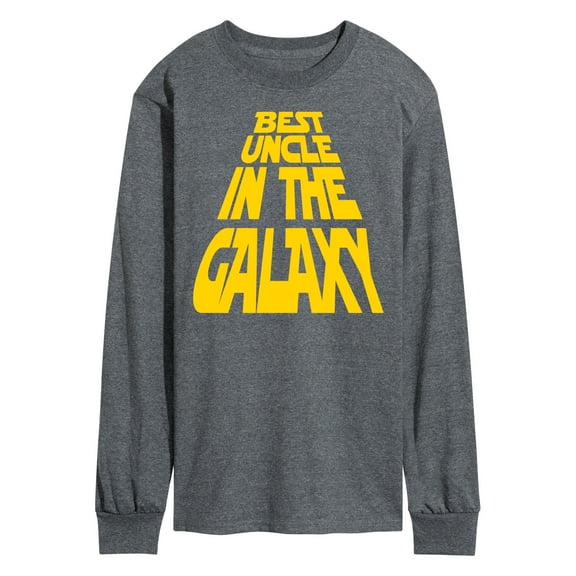 Instant Message - Best Uncle In The Galaxy - Men's Long Sleeve T-Shirt