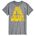 thumbnail image 1 of Instant Message - Best Uncle In The Galaxy Short Sleeve Graphic T-Shirt, 1 of 6