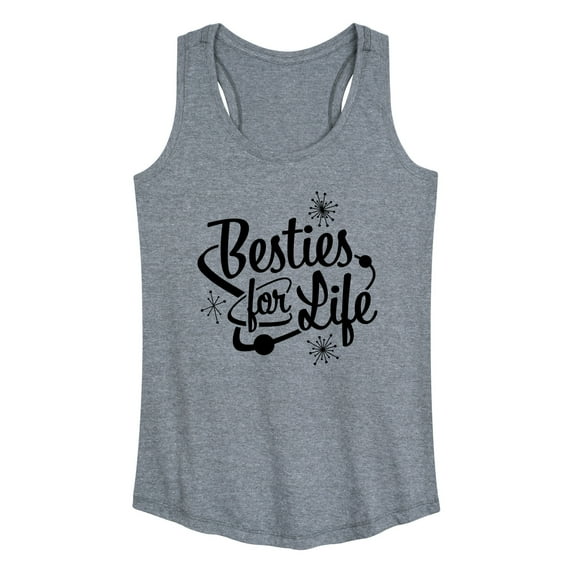 Instant Message - Besties For Life - Women's Racerback Tank Top