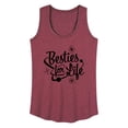 thumbnail image 1 of Instant Message - Besties For Life - Women's Racerback Tank Top, 1 of 6