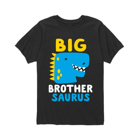 Instant Message - Big Brother Saurus - Brother Sister Toddler Short Sleeve Tee