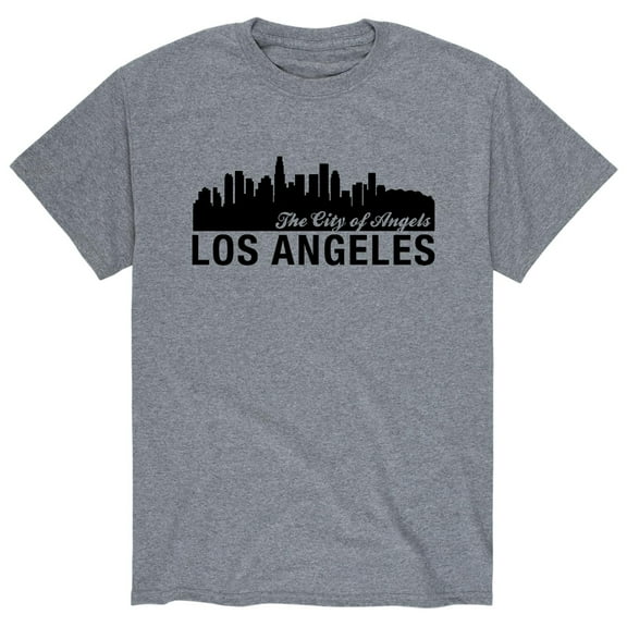 Instant Message - Big City Skyline - Men's Short Sleeve Graphic T-Shirt