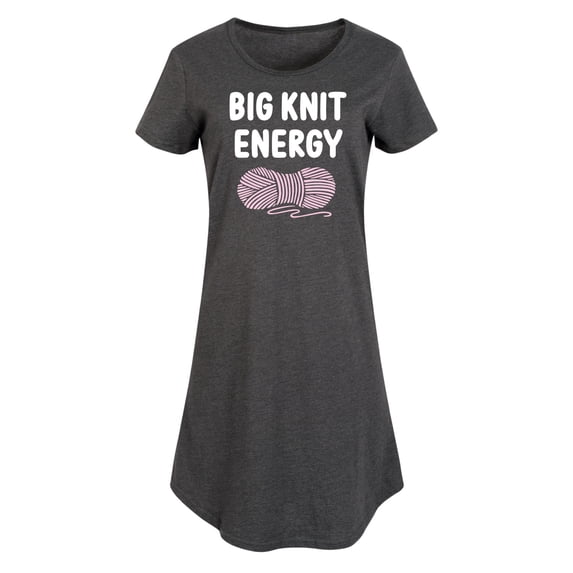 Instant Message - Big Knit Energy - Women's Any Way Dress