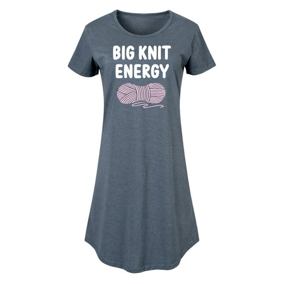 Instant Message - Big Knit Energy - Women's Any Way Dress