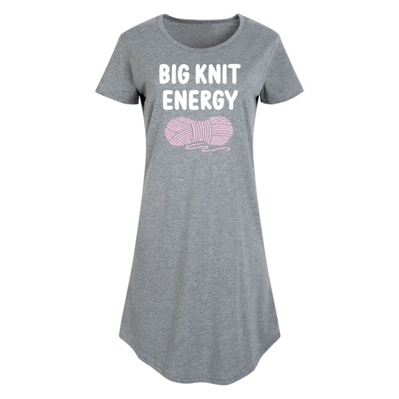 Instant Message - Big Knit Energy - Women's Any Way Dress
