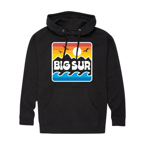 Instant Message - Big Sur Badge - Men's Pullover Hooded Fleece Sweatshirt