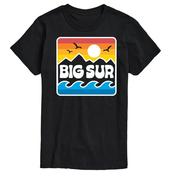 Instant Message - Big Sur Badge  - Men's Short Sleeve Graphic T-Shirt