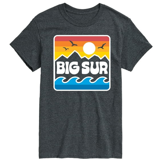 Instant Message - Big Sur Badge  - Men's Short Sleeve Graphic T-Shirt