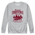 thumbnail image 1 of Instant Message - Bigfoots Christmas Tree Farm - Men's Long Sleeve Crew Fleece Sweatshirt, 1 of 5