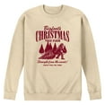 thumbnail image 1 of Instant Message - Bigfoots Christmas Tree Farm - Men's Long Sleeve Crew Fleece Sweatshirt, 1 of 4