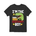 thumbnail image 1 of Instant Message - Birthday Boy Dino Cake - Toddler Short Sleeve Tee, 1 of 4