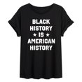 thumbnail image 1 of Instant Message - Black American History Oversized Graphic T-Shirt, 1 of 6