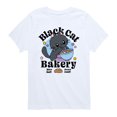 thumbnail image 1 of Instant Message - Black Cat Bakery Short Sleeve Graphic T-Shirt, 1 of 5