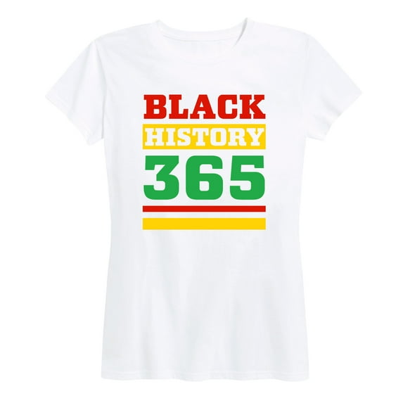 Instant Message - Black History 365 - Women's Short Sleeve Graphic T-Shirt