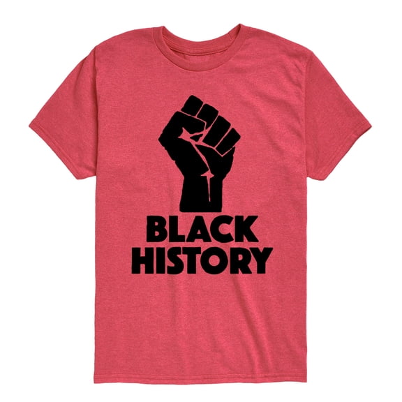 Instant Message - Black History Power - Youth Boys Short Sleeve Graphic T-Shirt