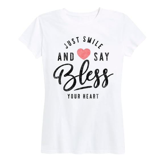 Instant Message - Bless Your Heart - Women's Short Sleeve Graphic T-shirt