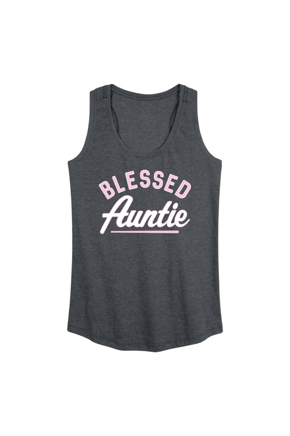 - Blessed Auntie - Women's Racerback Tank Top
