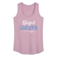 thumbnail image 1 of Instant Message - Blessed Grandma - Women's Racerback Tank Top, 1 of 6
