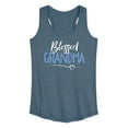 thumbnail image 1 of Instant Message - Blessed Grandma - Women's Racerback Tank Top, 1 of 6