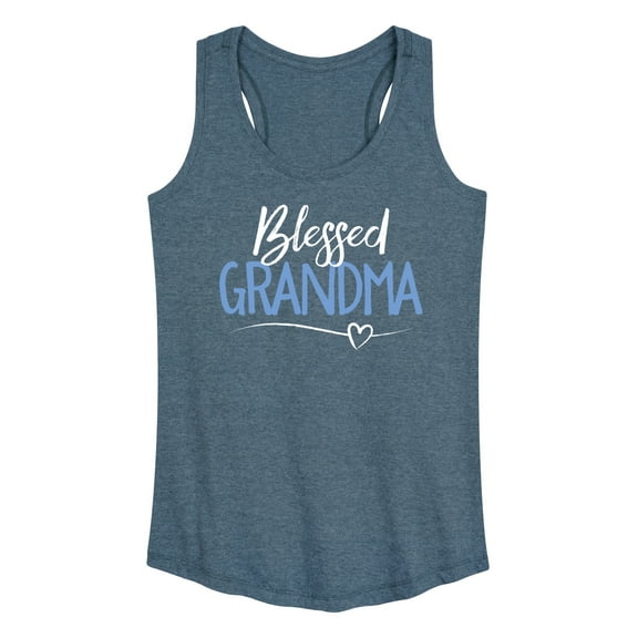 Instant Message - Blessed Grandma - Women's Racerback Tank Top