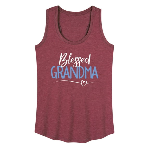 Instant Message - Blessed Grandma - Women's Racerback Tank Top