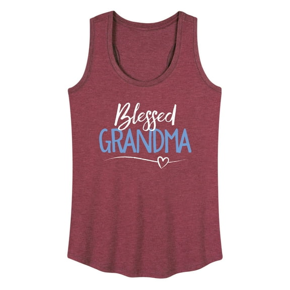 Instant Message - Blessed Grandma - Women's Racerback Tank Top