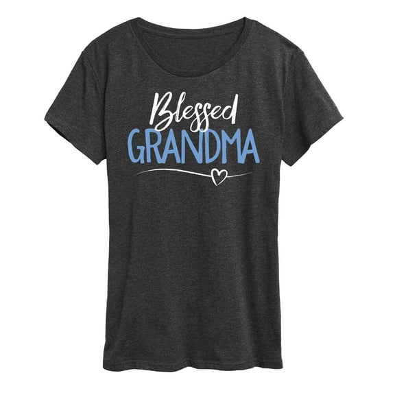 Instant Message - Blessed Grandma - Women's Short Sleeve Graphic T-Shirt