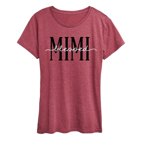 Instant Message - Blessed Mimi - Women's Short Sleeve Graphic T-Shirt