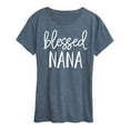 thumbnail image 1 of Instant Message - Blessed Nana - Women's Short Sleeve Graphic T-Shirt, 1 of 5