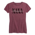 thumbnail image 1 of Instant Message - Blessed Nana - Women's Short Sleeve Graphic T-Shirt, 1 of 5