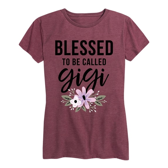 Instant Message - Blessed To Be Called Gigi - Women's Short Sleeve Graphic T-shirt